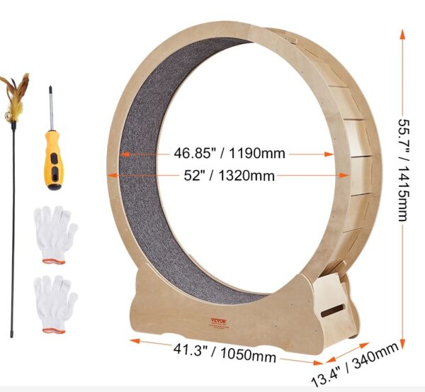 cat runing wheel extra large