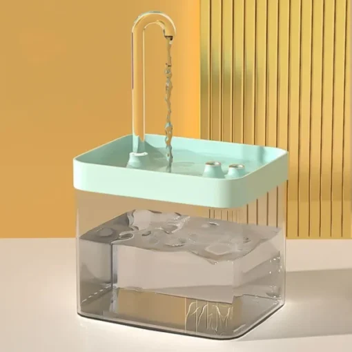 1.5L Ultra-Quiet Automatic Cat Water Fountain with Filter