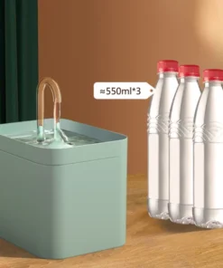 1.5L Ultra-Quiet Automatic Cat Water Fountain with Filter
