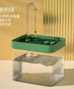 1.5L Ultra-Quiet Automatic Cat Water Fountain with Filter