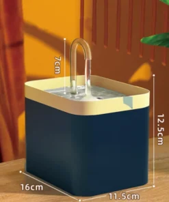 1.5L Ultra-Quiet Automatic Cat Water Fountain with Filter