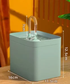 1.5L Ultra-Quiet Automatic Cat Water Fountain with Filter