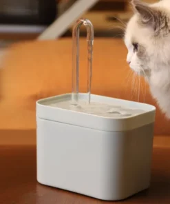 1.5L Ultra-Quiet Automatic Cat Water Fountain with Filter