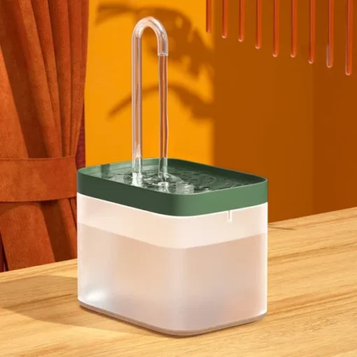 1.5L Ultra-Quiet Automatic Cat Water Fountain with Filter