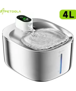 APETDOLA 4L Wireless Cat Water Fountain