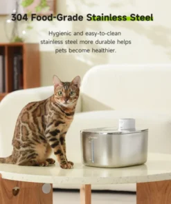 APETDOLA 4L Wireless Cat Water Fountain