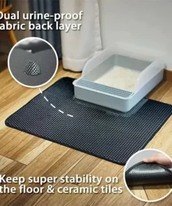 Cat Litter Trapper Mat Double Layer Litter Trap Mat