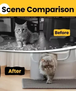 Cat Litter Trapper Mat Double Layer Litter Trap Mat