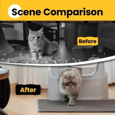 Cat Litter Trapper Mat Double Layer Litter Trap Mat