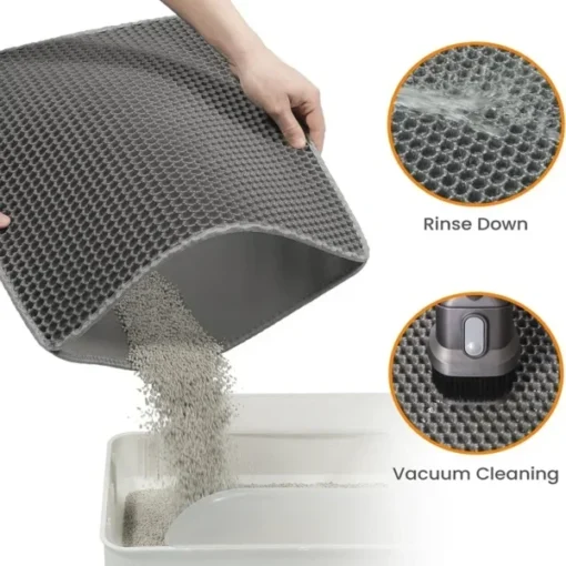 Cat Litter Trapper Mat Double Layer Litter Trap Mat