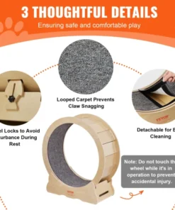 Cat Running Wheel | Large Running Wheel for Cats