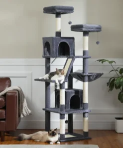 Multi-Level Cat Tower Cat Condo Cat Scratching Post