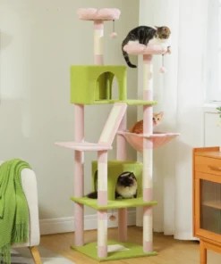 Multi-Level Cat Tower Cat Condo Cat Scratching Post